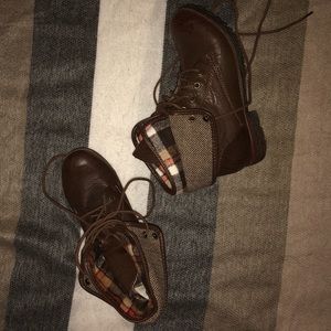 Combat Fold Over Boots